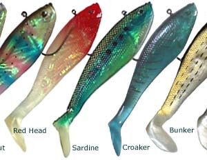 STORM WILDEYE SHAD 4" REDHEAD