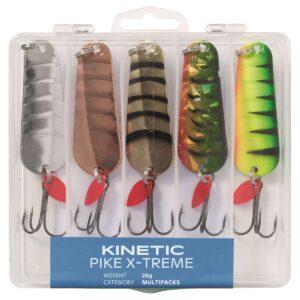 Kinetic Pike extreme 20g spoon pack