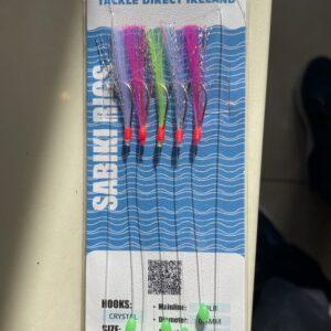 5 HOOK COLOURED FLASHER RIG SIZE 2
