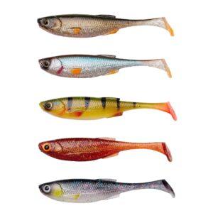 Craft shad 10cm 5pcs dark mix