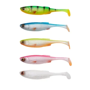 Craft shad 10cm 5pcs clear water mix