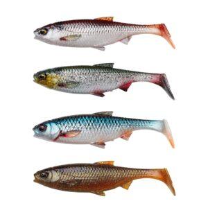 3D River Roach 4pcs clear water mix 10cm