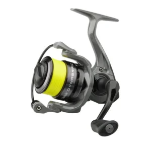 Dynabraid 4 Spinning Reel 2500 Series – Pre-Spooled with 4-Strand Braided Fishing Line, Smooth Drag System for Freshwater & Inshore Saltwater
