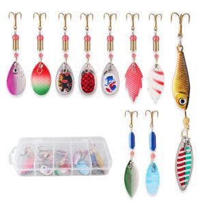 Trout spinner set 10 lures