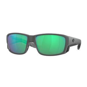 COSTA TUNA ALLEY PRO MATTE BLACK GREEN MIRROR SUNGLASSES 580G